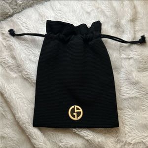 Giorgio Armani Drawstring Makeup Bag